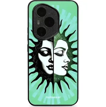 Pouzdro na mobilní telefon Lesklý kryt Mobiwear Glossy - Honor 400 Pro - G058G Dvě tváře slunce (Prémiové lesklé pouzdro, obal, kryt Mobiwear Glossy na mobil Honor 400 Pro - G058G Dvě tváře slunce, materiál Plast + TPU silikon - krytí po všech stranách, neošoupatelný potisk, tenké)
