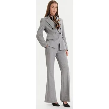 Pánské kalhoty Maryley Kalhoty z materiálu MARYLEY-25IB587 Šedá Regular Fit L