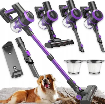 Vysavač VÝKONNÝ BEZDRÁTOVÝ RUČNÍ VYSAVAČ 6 V 1, 35 KPA, 550 W, 3 REŽIMY, DOTYKOVÝ DISPLEJ