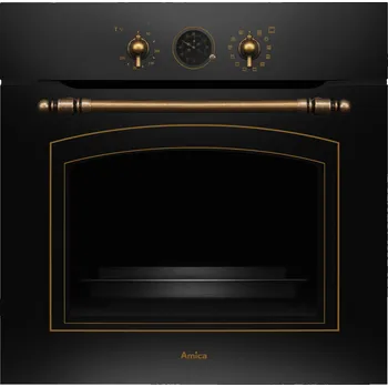 Vestavná trouba Elektrická trouba Amica ED17319B Retro 77 l Horkovzduch Antracit