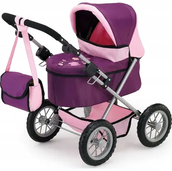 Kočárek pro panenku Hluboký kočárek pro panenky BAYER TRENDY