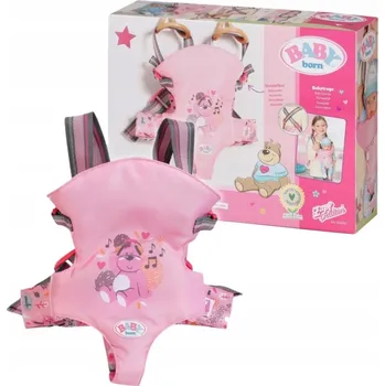 Doplněk pro panenku Nosítko pro panenku Baby born 36 a 43 cm, nastavitelné
