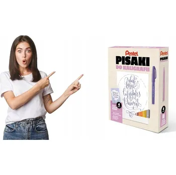 Sada kaligrafických fixů Pentel SES15C, 4 kusy