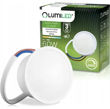 Žárovka LED Vložka do Svítidla Žárovka Modul INSERT Reflektor 7W 670lm 4000K Neutrální bílá