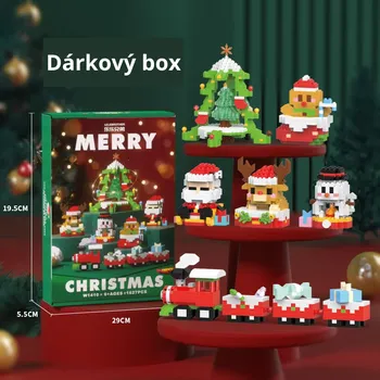 ostatní stavebnice Lele Brother Dárkový set vánoční stavebnice