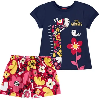 Dívčí pyžamo Dívčí pyžamo KYLY ŽIRAFKA modré Velikost: 128