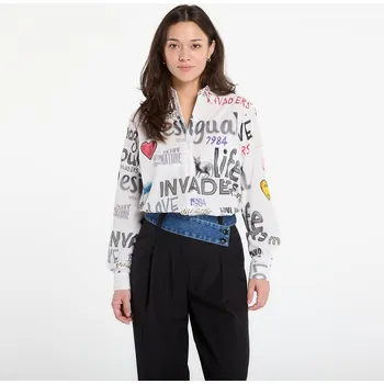 Dámská košile Košile Desigual Soul Cotton Shirt White XS