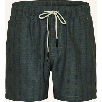 Pánské plavky Oas Pánské Koupací Šortky Getrick, khaki / tmavě modrá, 52/L