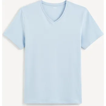 Pánské oblečení Celio Tričko Neuniv 1140234 Modrá S