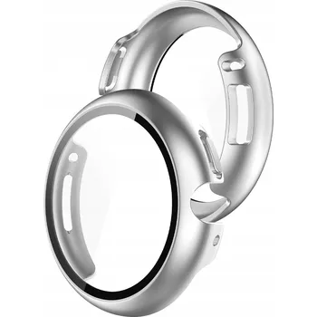 Pouzdro na mobilní telefon Pouzdro s vestavěným sklem Bizon pro Pixel Watch 4 45 mm, pouzdro na hodinky