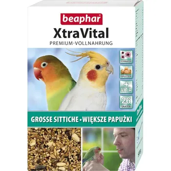 Krmivo pro ptáka XTR GROSSSITTICHE 500G - Krmivo pro větší papoušky