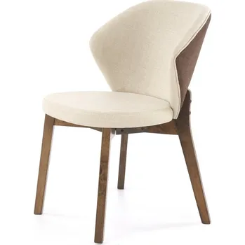 VOMAKS Jídelní židle VMK583 hnědá / ořech