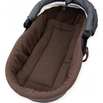 Příslušenství pro přepravu dětí Kerstin VLOŽKA DO KORBIČKY KOČÁRKU MATRACE MUŠELÍNOVÁ PREMIUM