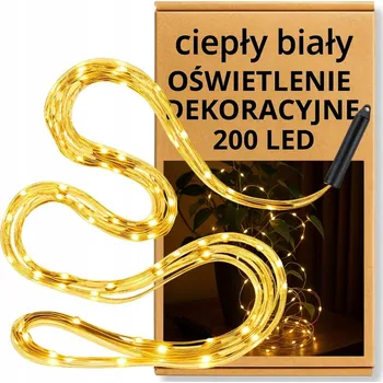 Vánoční dekorace Vánoční osvětlení na stromeček Zolta dovnitř 2,5 m 101 - 200 světýlek