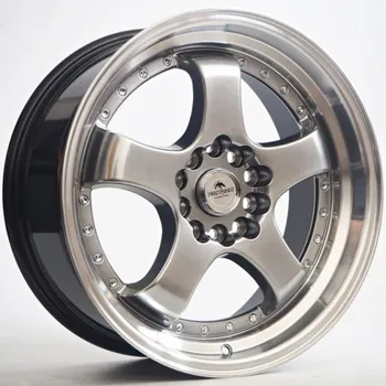 Alu kolo FORZZA WHEELS Alu Kola Forzza Flamber 9.5x18 5x120 ET20 Hyper Black/Lip Machined 74.1