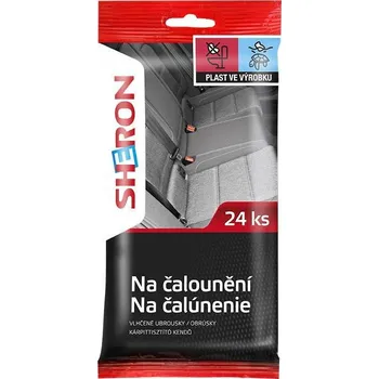 Autokosmetika SHERON Ubrousky na čalounění 24 ks SHR 1720017