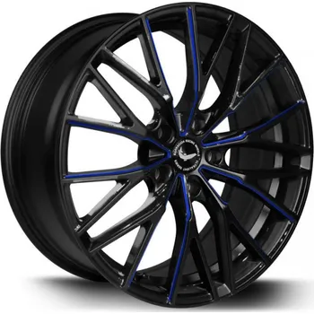 Alu kolo BARRACUDA Alu Kola Barracuda Project 3.0 8.5x18 5x114.3 ET30 Black Gloss Flashblue 73.1