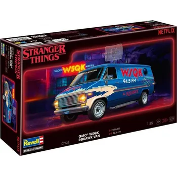 Plastikový model STRANGER THINGS - GMC® WSQK Squawk Van (1:25) - 07732