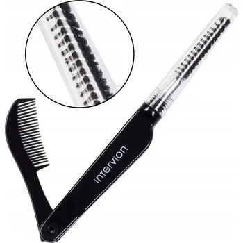 Péče o řasy a obočí Inter Vion Kartáček na řasy a obočí 2v1