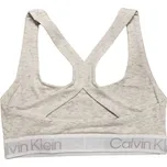 Dámská sportovní podprsenka Calvin Klein 001QF6684O P74 SNOW HEATHER Velikost: M