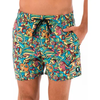 Pánské plavky Pánské plavky 69SLAM CUBISM MOCK (SSBCOK-PM) XXL SSBCOK-PM Možnost vrácení zboží ZDARMA do 120 dnů!