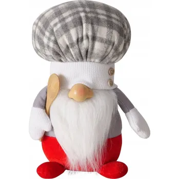 Obraz VÁNOČNÍ DEKORATIVNÍ FIGURKA výška 28 cm SKŘÍTEK DO KUCHYNĚ KUCHYŇSKÁ DEKORACE