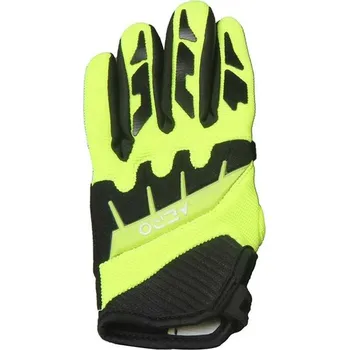 Moto rukavice Dětské rukavice Markstore - zelenožluté Velikost: XXS