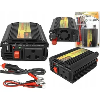 Měnič napětí MĚNIČ NAPĚTÍ NAPĚTÍ Z 24 V / 230 V AUTOMOBILOVÁ TIR