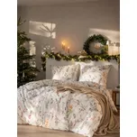 Povlečení Estella 4471/985 Millefleur Flanel 200x220cm 3dílné