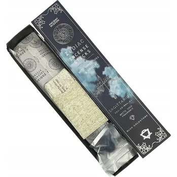 Vonná tyčinka Zodiakální vonné tyčinky Střelec 20ks - Bílá Šalvěj a Goldstone