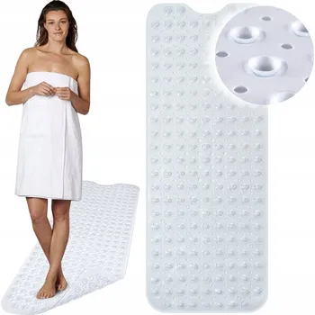 Protiskluzová podložka Duża prostiskluzová podložka do wanny koupelnová sprcha pro děti s přísavky