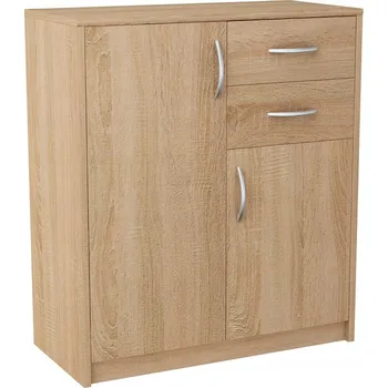 Komoda Komoda Matkam 74 x 35 x 85 cm dub sonoma matný
