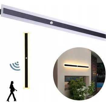 Venkovní osvětlení VENKOVNÍ ZAHRADNÍ LED SVÍTIDLO 24W DEKORATIVNÍ 60CM IP65 S POHYBOVÝM SENZOREM