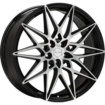 Alu kolo AXXION Alu Kola Axxion Ax9 9x20 5x112 ET25 Black Full Machined 66.6