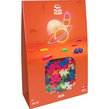 ostatní stavebnice Plus-Plus Mini 300 neonových bloků 3351