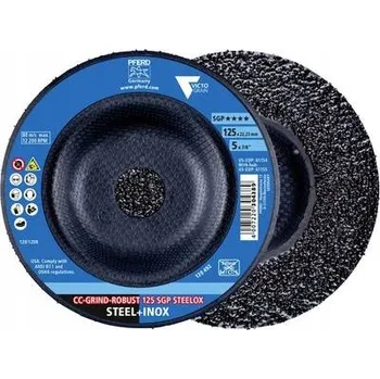 Brusný kotouč Lamelový brusný kotouč CC-GRIND ROBUST 125 × 22,23 mm SG STEELOX 64195125 Pferd