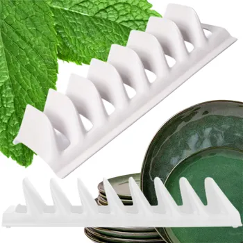 Odkapávač na nádobí JEDNOPATROVÝ SUŠÁK NA NÁDOBÍ BÍLÝ ODKAPÁVAČ NA TALÍŘE POKLICE PRACTIC