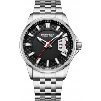 Hodinky Módní pánské hodinky, pevný náramek Perfect M144, quartz