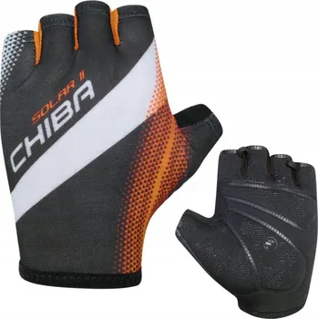 Cyklistické rukavice Cyklistické rukavice Chiba S černé