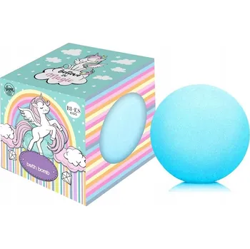 bomba do koupele Šumivá koule do koupele JEDNOROŽEC 165 g VEGAN BI-ES KIDS 3+