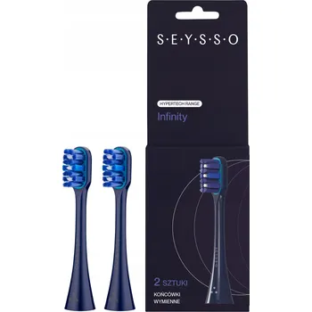 Elektrický zubní kartáček Náhradní Hlavice k zubnímu kartáčku SEYSSO Hypertech Infinity, 2 kusy