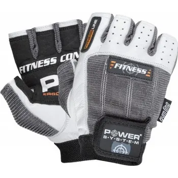 POWER SYSTEM gloves FITNESS WHITE/GREY L