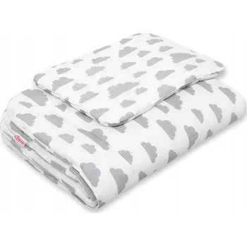 Povlečení SADA POVLEČENÍ 75x100cm pro miminka s výplní 2ks do postýlky kočárku