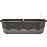 Plastia Samozavlažovací truhlík Mareta 60 antracit tm./antracit sv.