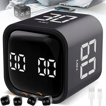 Kuchyňská minutka KUCHYŇSKÝ ČASOVAČ STOPKY MINUTKA DIGITÁLNÍ LCD NA BATERIE PŘENOSNÝ