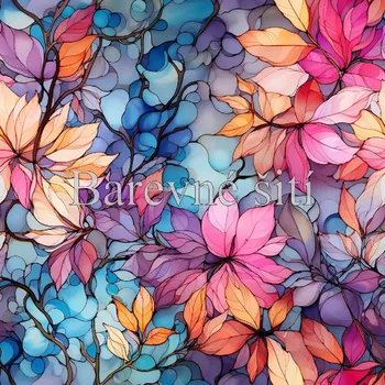 Úplet, Květolístky (E) (Top kvalitní úplet Bella digitisk)