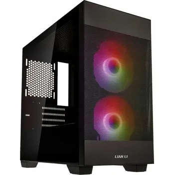 PC skříň Počítačová Skříň Lian Li 205M Mesh Black Micro Tower černý