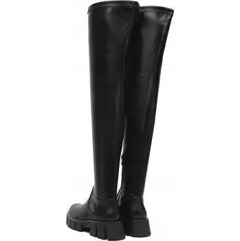 Dámské kozačky Deezee dámské kozačky černé 60017-2