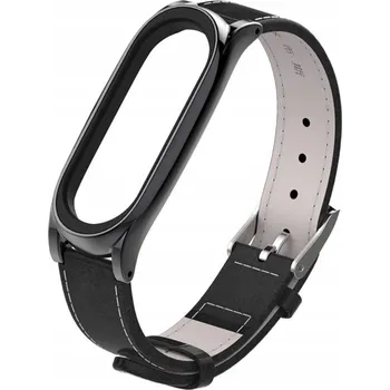 Řemínek na hodinky Kožený řemínek řemínek 215 mm pro Xiaomi Mi Band 3/ 4