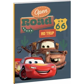 Sešit Linkovaný sešit B5 Cars GIM 40 listů